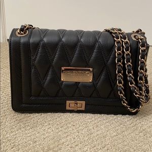 Mario Valentino Alice D Quilted Shoulder Bag WT